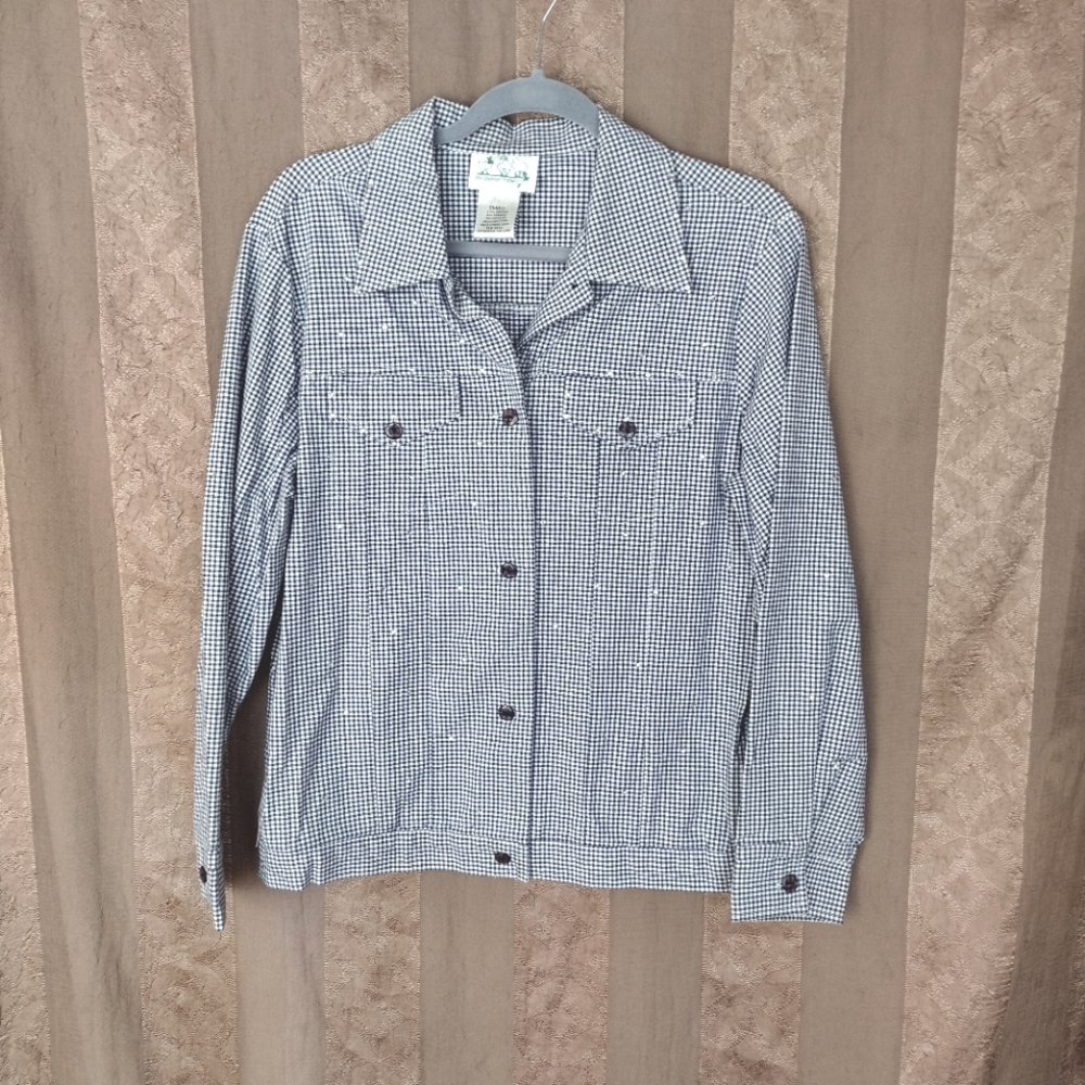 💎 Quacker Factory Women's Shacket 🦋